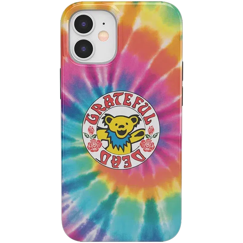 On Tour | Grateful Dead Tie Dye Sticker Case iPhone Case Grateful Dead Classic iPhone 12 