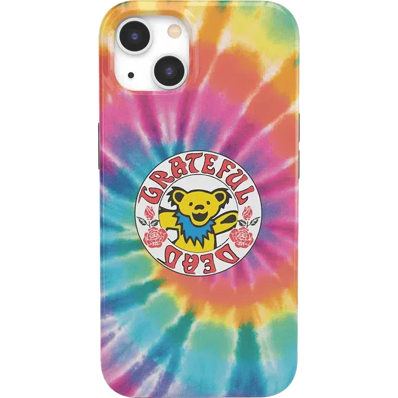 On Tour | Grateful Dead Tie Dye Sticker Case iPhone Case Grateful Dead Classic iPhone 13 Mini 