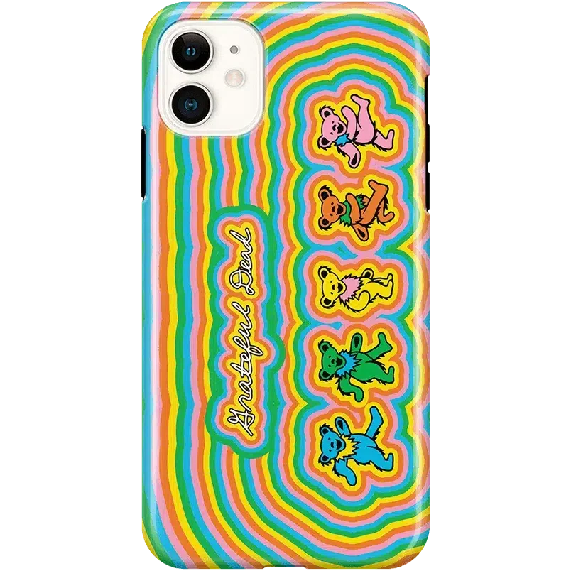 In the Groove | Grateful Dead Dancing Bears Case iPhone Case Grateful Dead Classic iPhone 11 