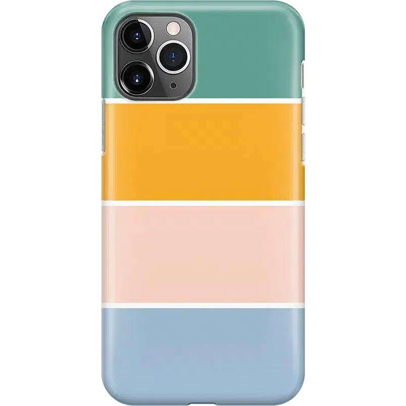 Paint The Town | Colorblock Stripes Case iPhone Case get.casely Classic iPhone 11 Pro Max 