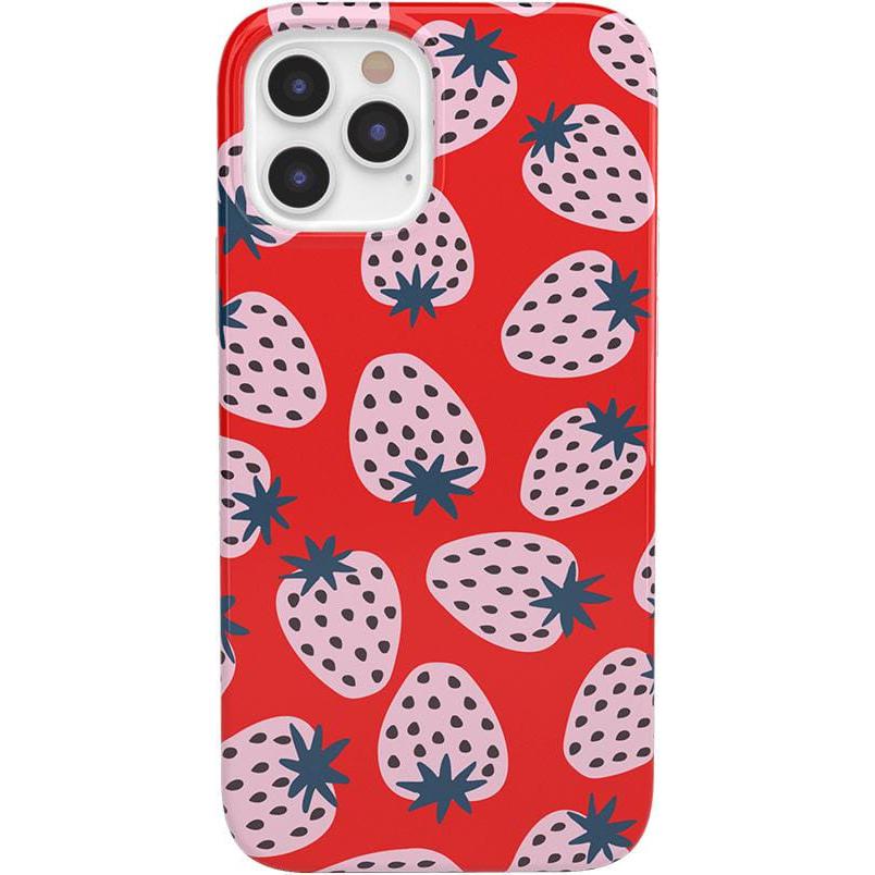 I'd Pick You | Red Strawberry Case iPhone Case get.casely 