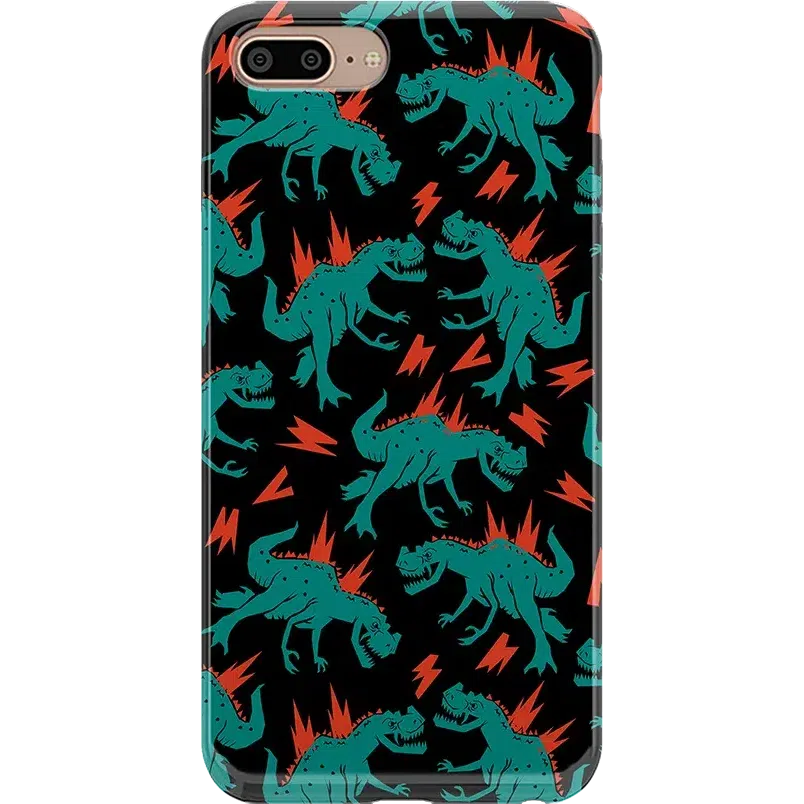 You're Dino-mite | Green Dinosaur Case iPhone Case get.casely Classic iPhone 6/7/8 Plus 