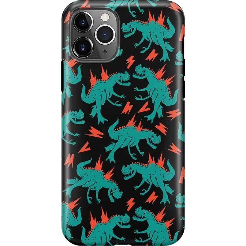You're Dino-mite | Green Dinosaur Case iPhone Case get.casely Classic iPhone 11 Pro Max 