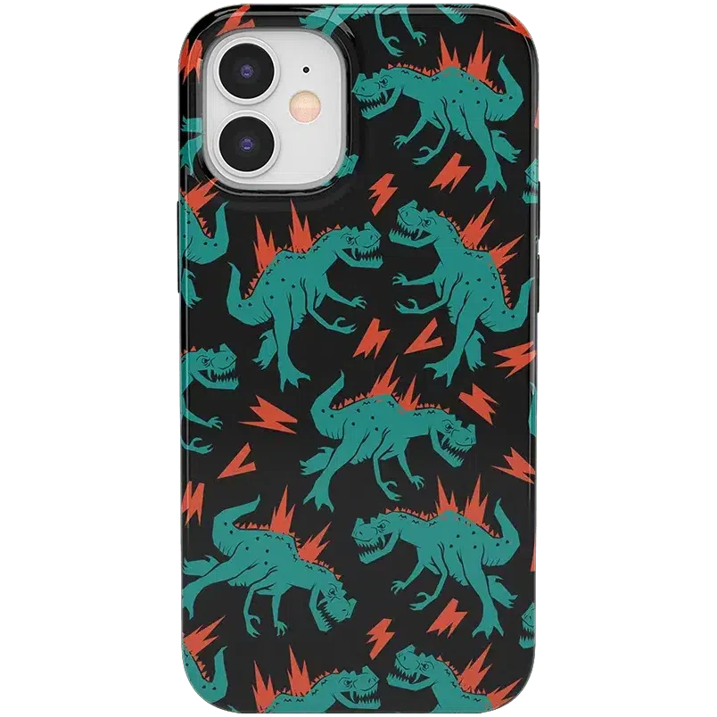 You're Dino-mite | Green Dinosaur Case iPhone Case get.casely Classic iPhone 12 Mini 