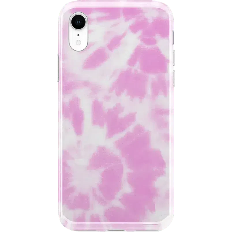 Down for Whatever | Light Pink Tie Dye Case iPhone Case get.casely Classic iPhone XR 