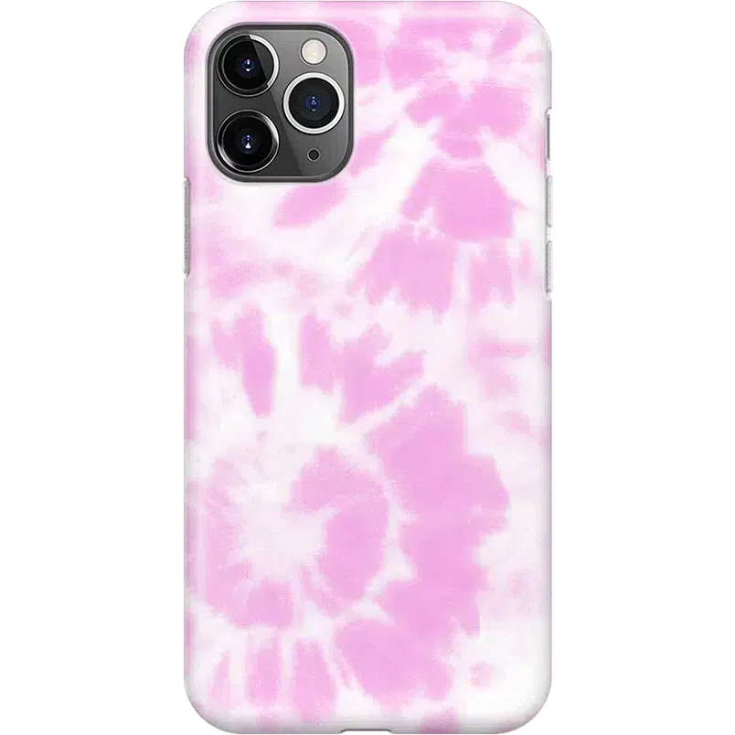 Down for Whatever | Light Pink Tie Dye Case iPhone Case get.casely Classic iPhone 11 Pro Max 