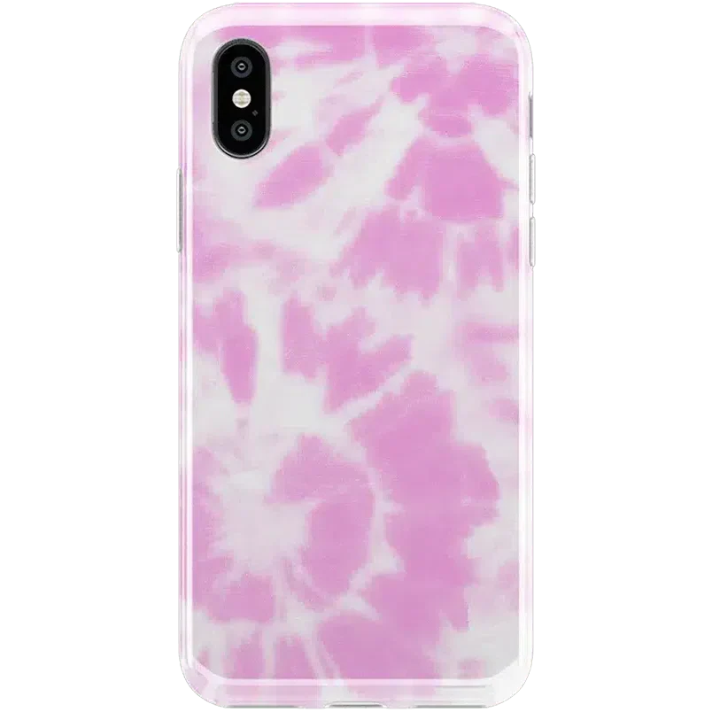 Down for Whatever | Light Pink Tie Dye Case iPhone Case get.casely Classic iPhone XS Max 