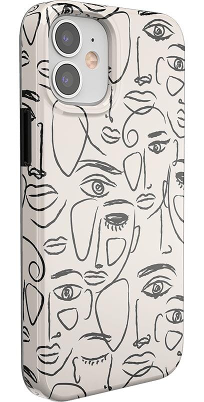 We're All Human | Minimal Face Art Case