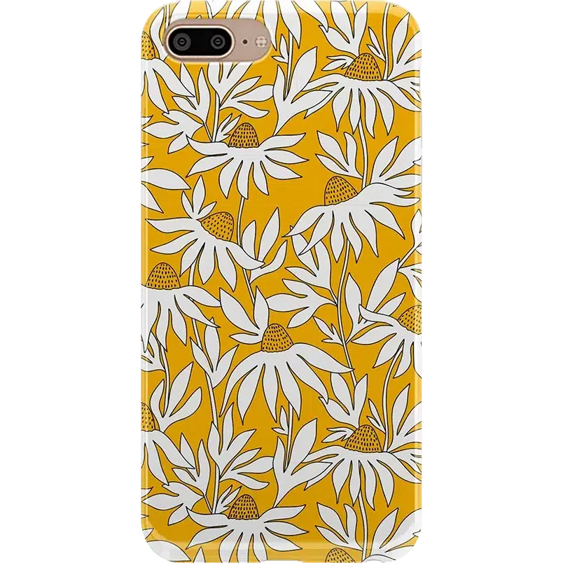 Wild About You | Yellow Floral Case iPhone Case get.casely Classic iPhone 6/7/8 Plus 