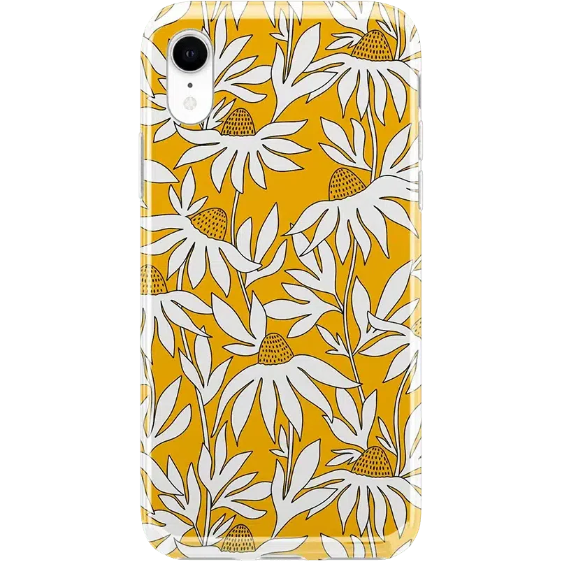Wild About You | Yellow Floral Case iPhone Case get.casely Classic iPhone XR 