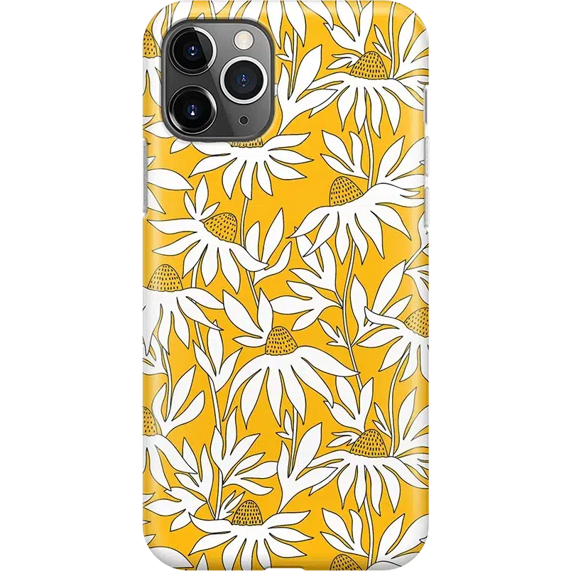 Wild About You | Yellow Floral Case iPhone Case get.casely Classic iPhone 11 Pro Max 