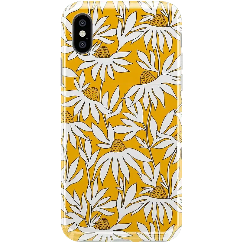 Wild About You | Yellow Floral Case iPhone Case get.casely Classic iPhone XS Max 