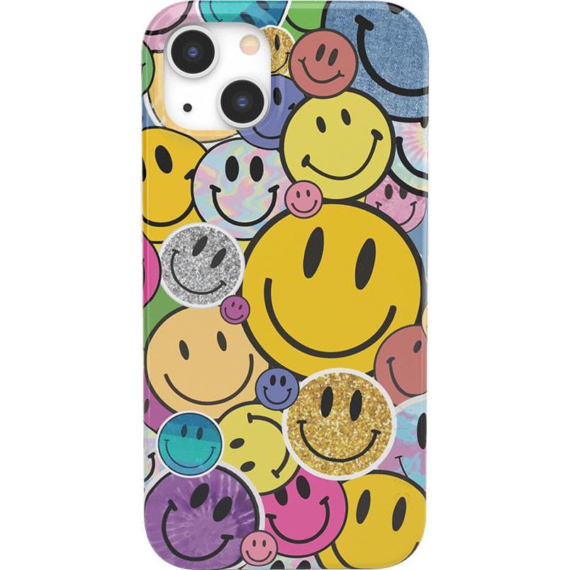 All Smiles | Smiley Face Sticker Case iPhone Case get.casely Classic + MagSafe® iPhone 13