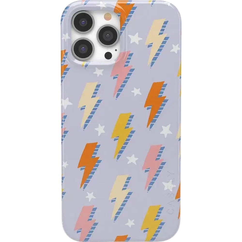 In a Flash | Lightning Bolt Case iPhone Case get.casely Classic + MagSafe® iPhone 13 Pro 