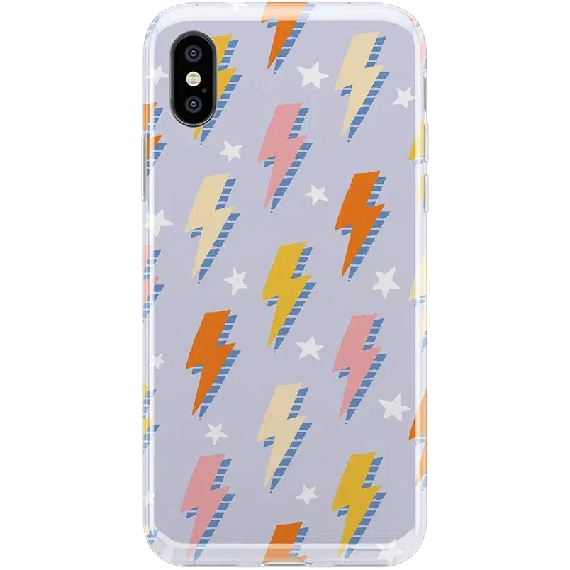 In a Flash | Lightning Bolt Case iPhone Case get.casely Classic iPhone X / XS 
