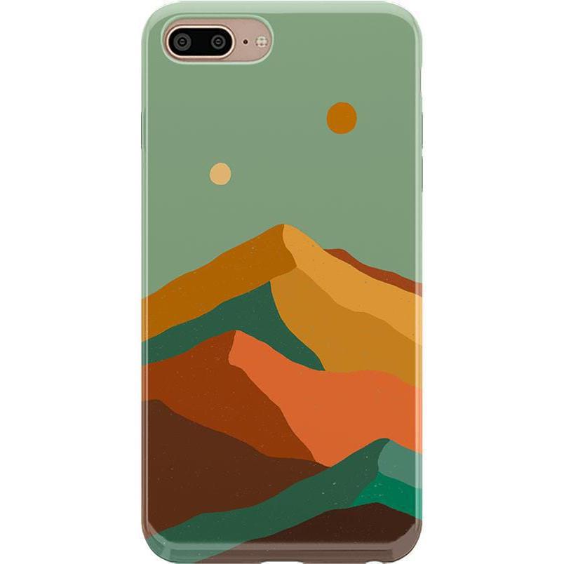 Endless Peaks | Colorblock Mountain Case iPhone Case get.casely Classic iPhone 6/7/8 Plus