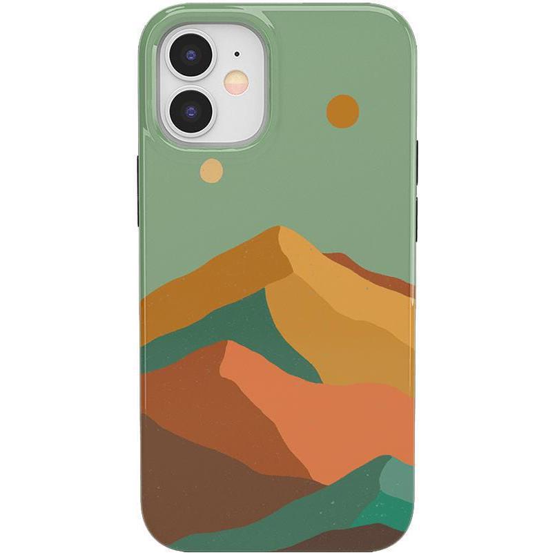 Endless Peaks | Colorblock Mountain Case iPhone Case get.casely Classic iPhone 12
