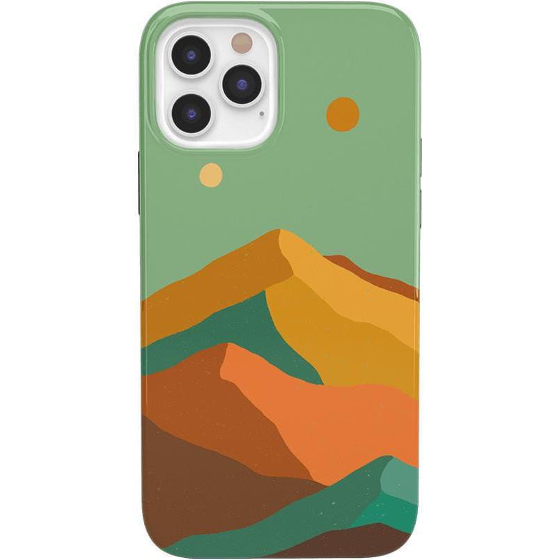 Endless Peaks | Colorblock Mountain Case iPhone Case get.casely Classic iPhone 12 Pro Max
