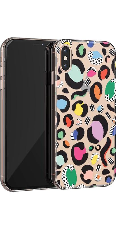 Party Animal | Rainbow Leopard Print Case