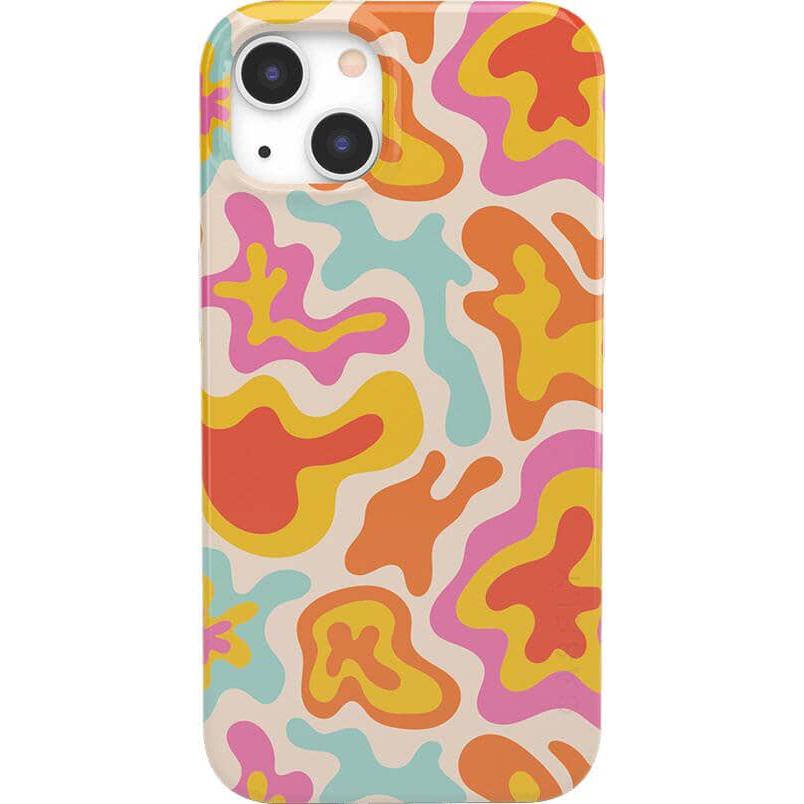 Color Splash | Abstract Retro Case iPhone Case get.casely Classic + MagSafe® iPhone 13