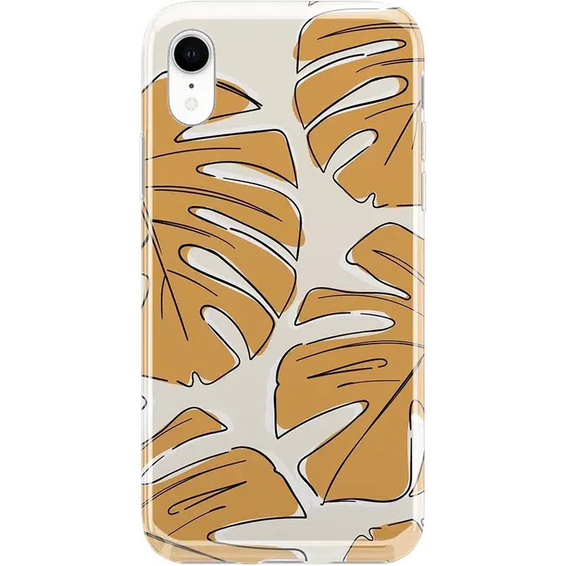 Island Time | Tropical Leaves Floral Case iPhone Case get.casely Classic iPhone XR 