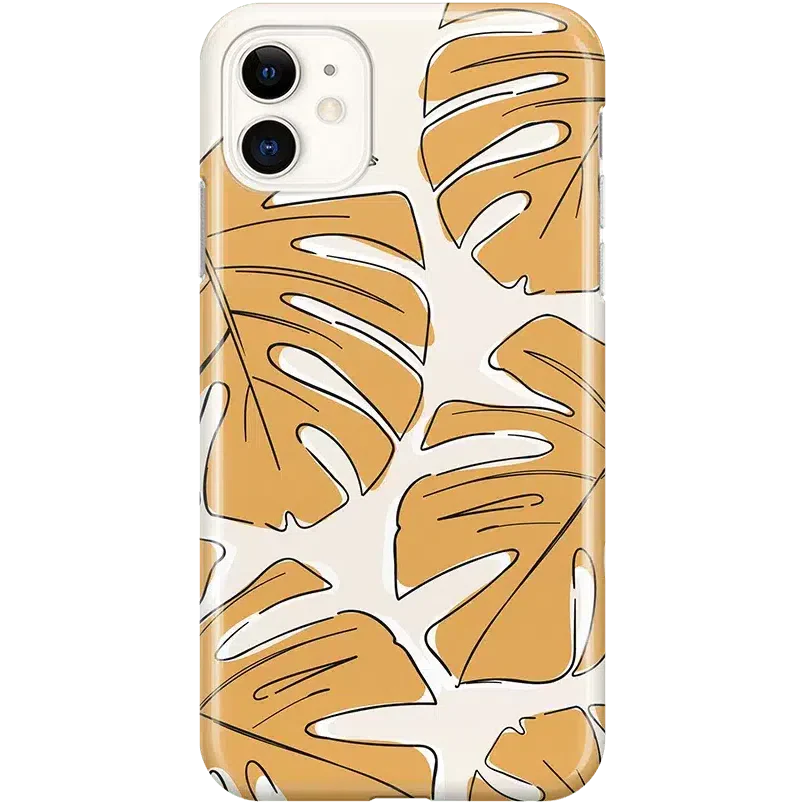 Island Time | Tropical Leaves Floral Case iPhone Case get.casely Classic iPhone 11 