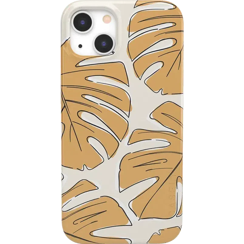 Island Time | Tropical Leaves Floral Case iPhone Case get.casely Classic + MagSafe® iPhone 13 