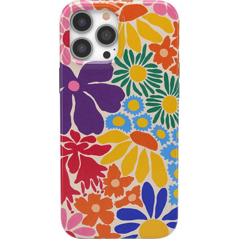 Flower Patch | Multi-Color Floral Case iPhone Case get.casely Classic + MagSafe® iPhone 13 Pro Max