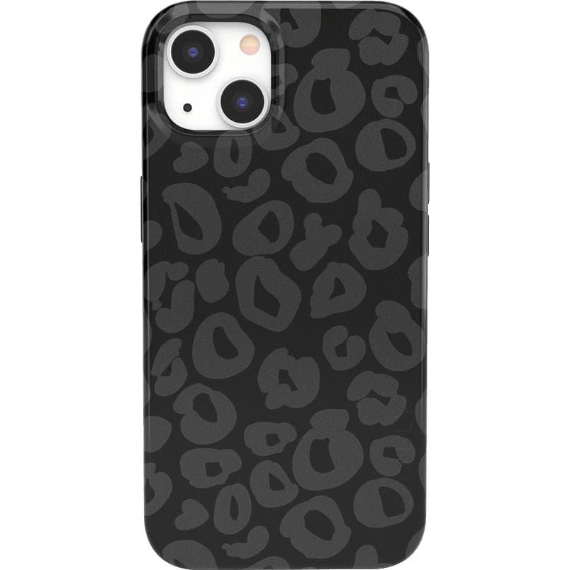 Into the Wild | Black Leopard Case iPhone Case get.casely Classic iPhone 13 Mini