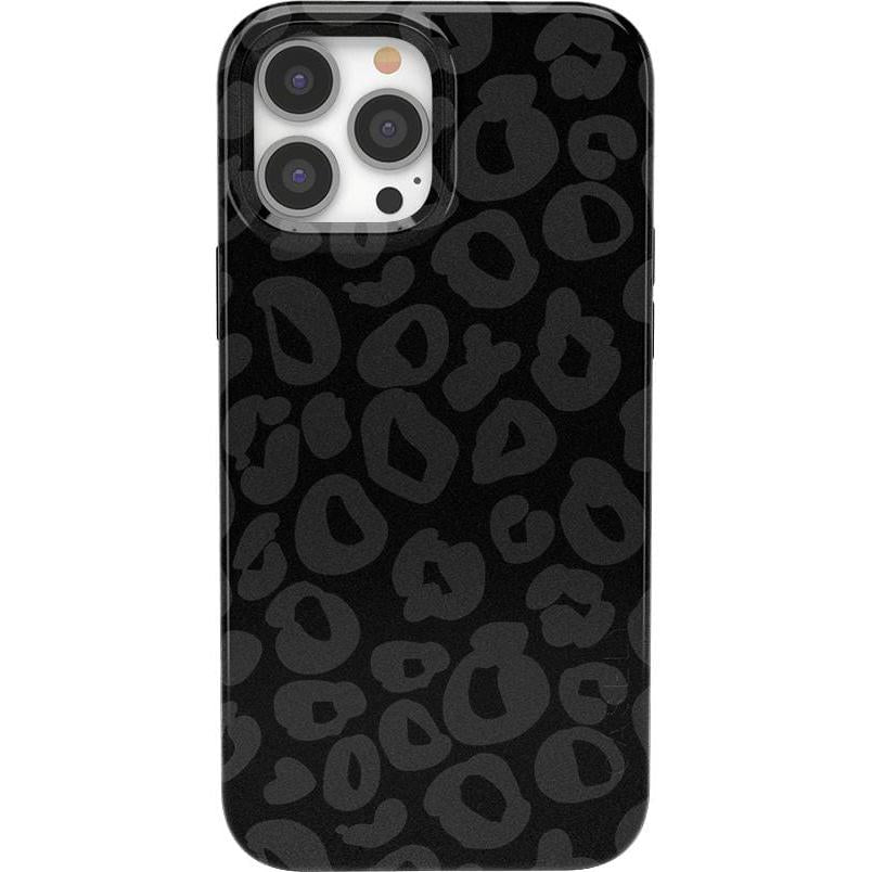 Into the Wild | Black Leopard Case iPhone Case get.casely Classic + MagSafe® iPhone 13 Pro Max