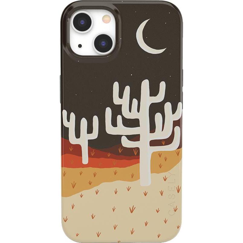 Desert Nights | Cactus Colorblock Case iPhone Case get.casely Classic iPhone 13 Mini