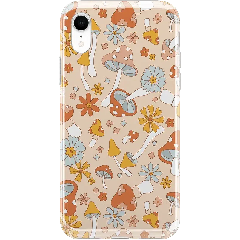 Mushroom Magic | Retro Floral Case iPhone Case get.casely Classic iPhone XR 