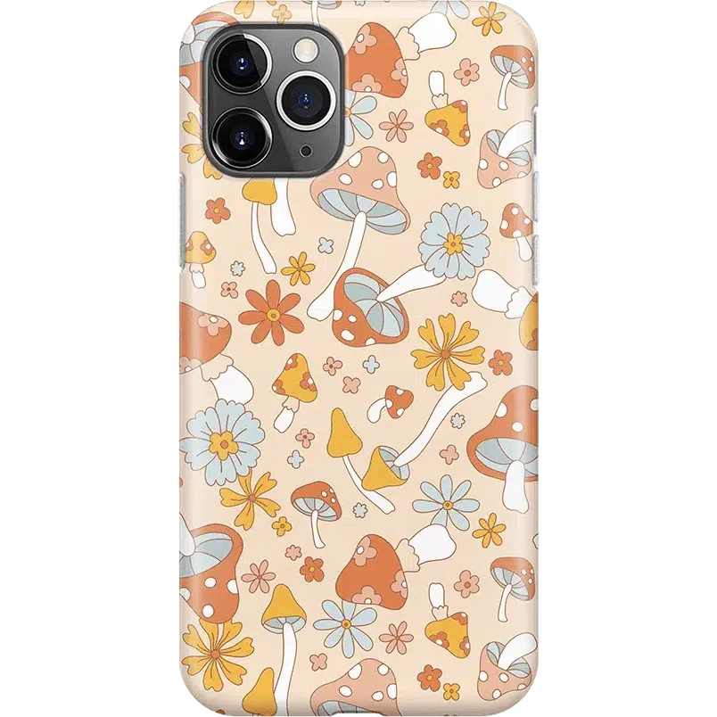 Mushroom Magic | Retro Floral Case iPhone Case get.casely Classic iPhone 11 Pro Max