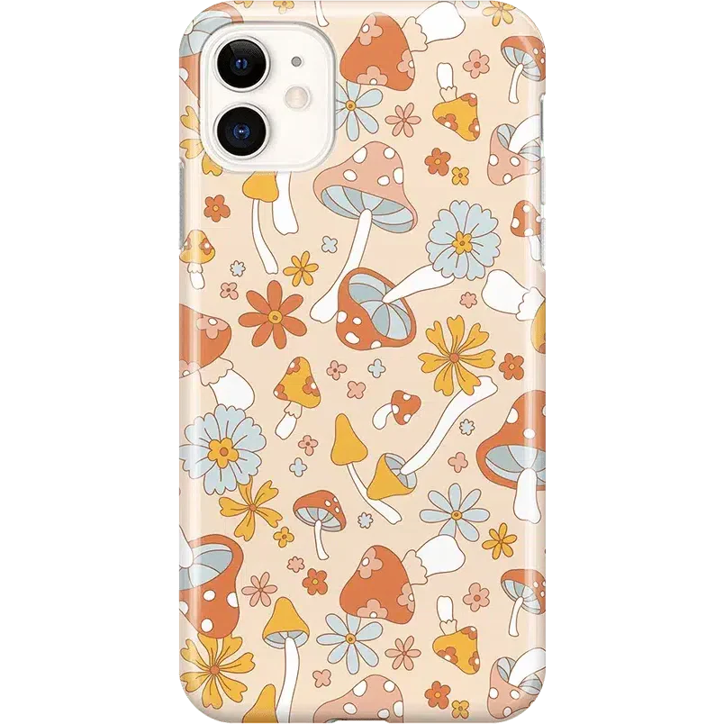 Mushroom Magic | Retro Floral Case iPhone Case get.casely Classic iPhone 11