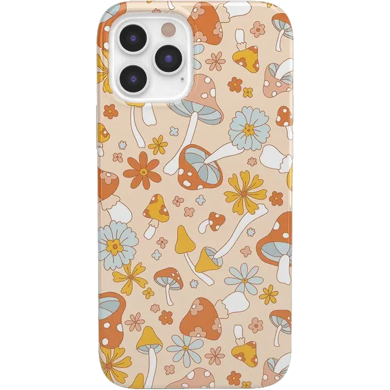 Mushroom Magic | Retro Floral Case iPhone Case get.casely Classic iPhone 12 Pro Max