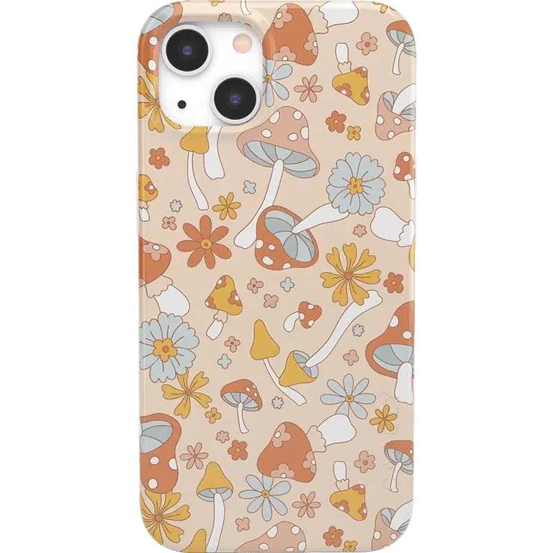 Mushroom Magic | Retro Floral Case iPhone Case get.casely Classic + MagSafe® iPhone 13