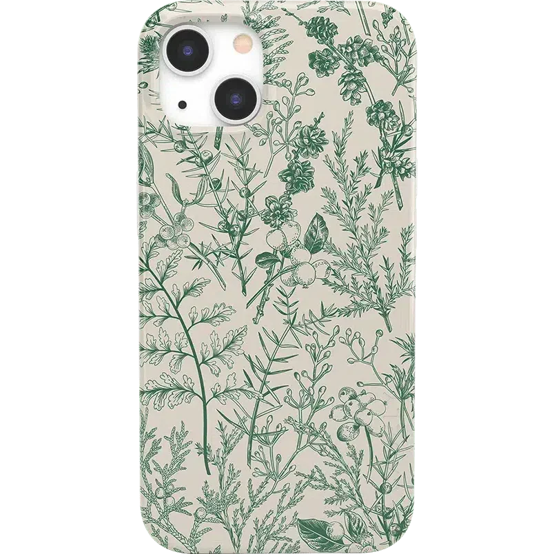 Sage Garden | Green Floral Case iPhone Case get.casely Classic iPhone 13 Mini