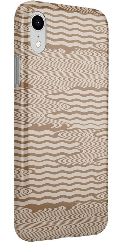 Mocha Ripple | Brown Waves Case