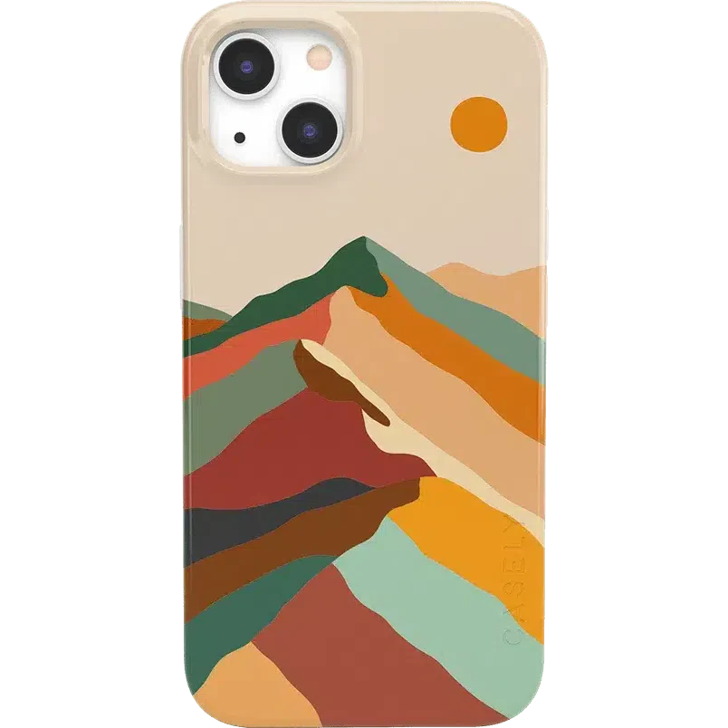 Magic Mountain | Colorblock Case iPhone Case get.casely Classic + MagSafe® iPhone 13