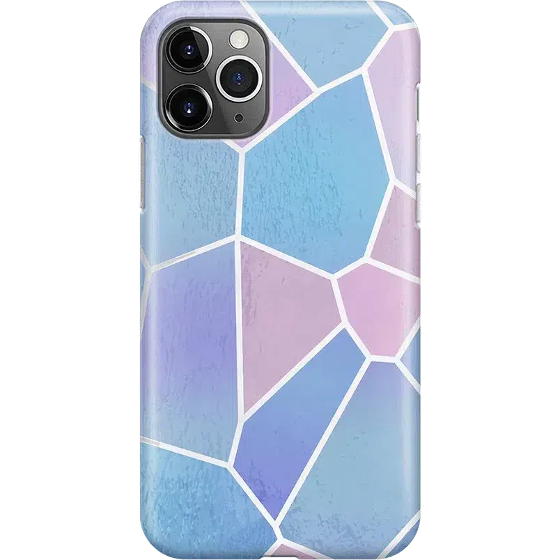 Other Side | Holographic Metallic Stained Glass Marble Case