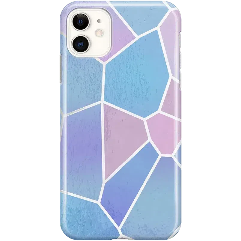 Other Side | Holographic Metallic Stained Glass Marble Case