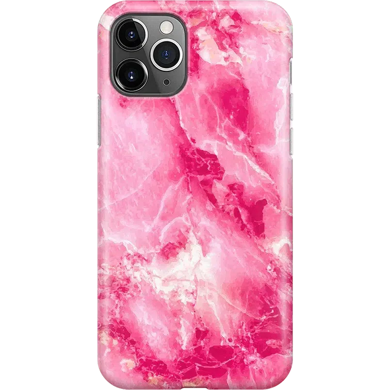 Pretty in Pink | Hot Pink Marble Case iPhone Case get.casely Classic iPhone 11 Pro 