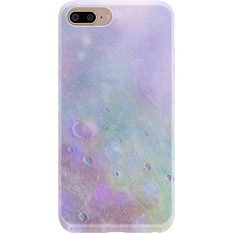 Over the Moon | Pastel Marble Moon Case iPhone Case get.casely Classic iPhone 6/7/8 Plus 
