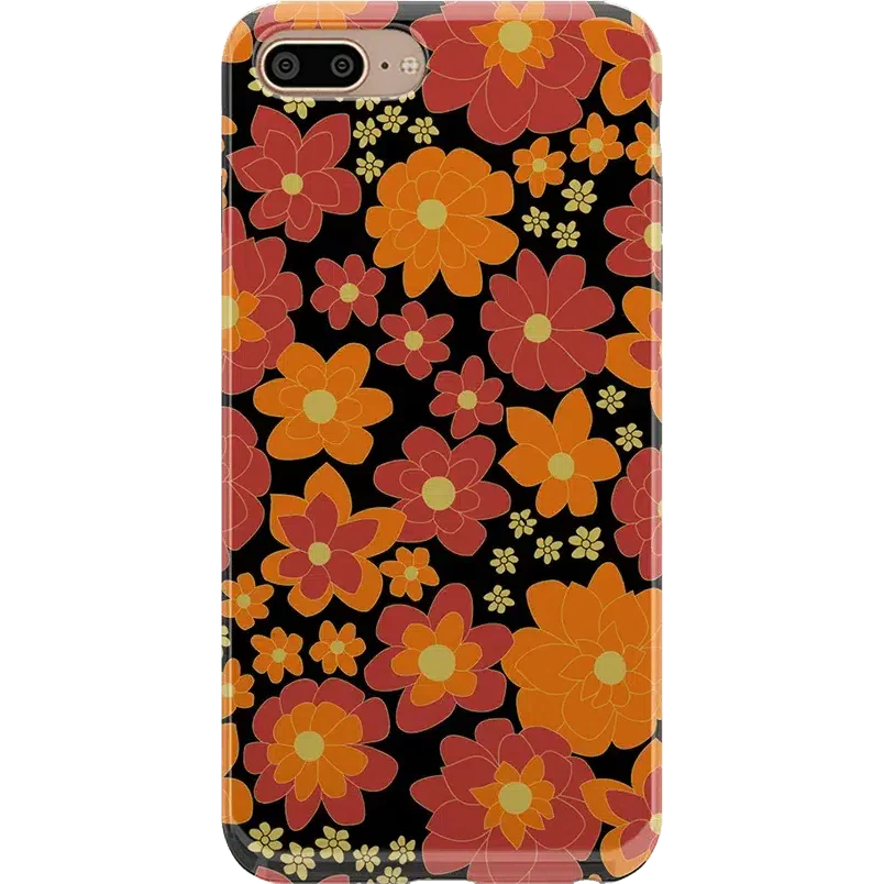Flower Child | Bright Retro Floral Case iPhone Case get.casely Classic iPhone 6/7/8 Plus 
