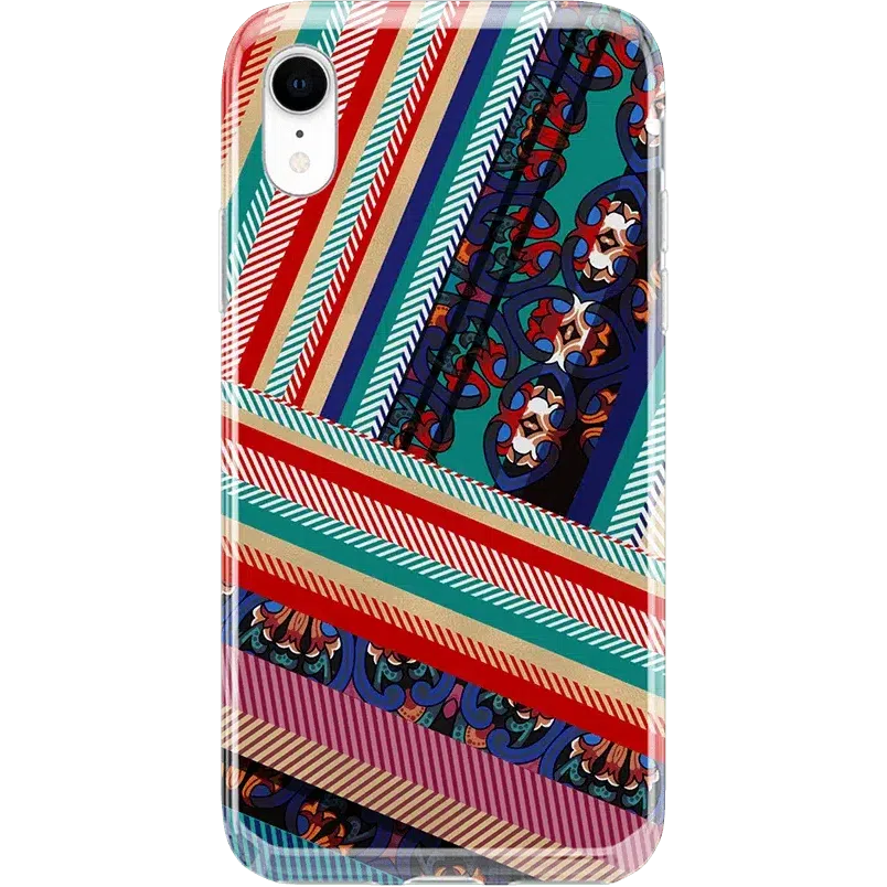 Wearing Layers | Layered Patchwork iPhone Case iPhone Case get.casely Classic iPhone XR 