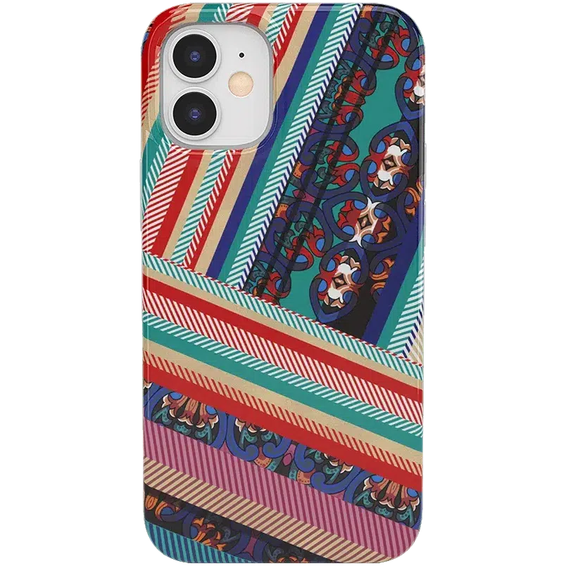 Wearing Layers | Layered Patchwork iPhone Case iPhone Case get.casely Classic iPhone 12 Mini 
