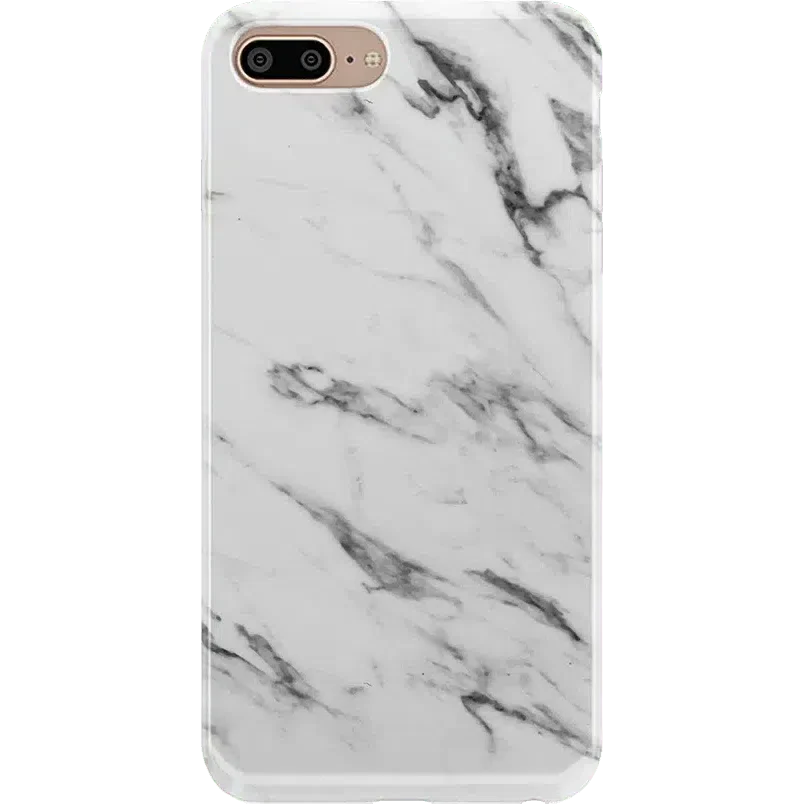Take Me for Granite | White Marble Case iPhone Case get.casely Classic iPhone 6/7/8 Plus 
