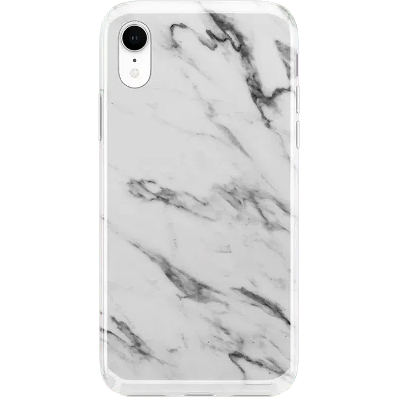 Take Me for Granite | White Marble Case iPhone Case get.casely Classic iPhone XR 