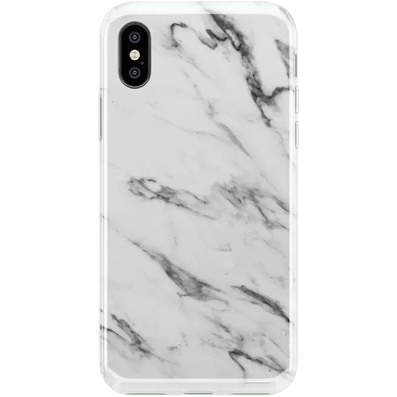 Take Me for Granite | White Marble Case iPhone Case get.casely Classic iPhone X / XS 