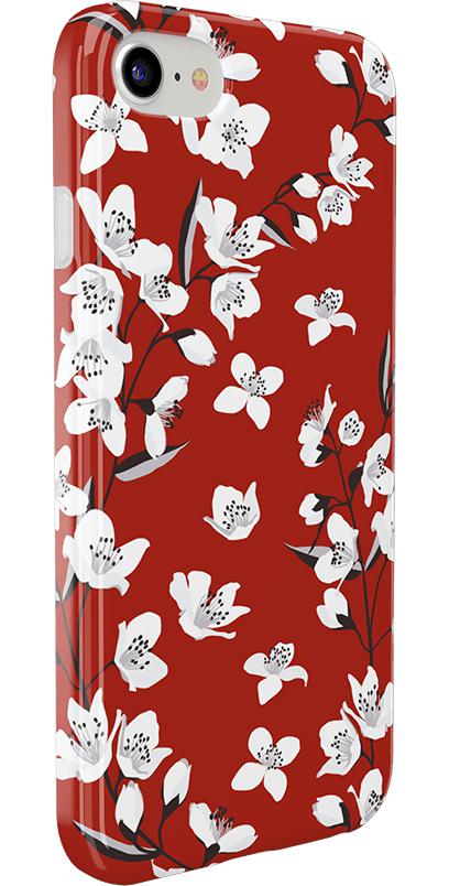 Floral Forest | Red Cherry Blossom Floral Case